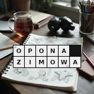 Hasło krzyżówkowe opona z głębokim bieżnikiem odgarniającym śnieg w celu poprawienia trakcji - opona zimowa – rozwiązanie, synonimy, podpowiedzi i definicje krzyżówkowe